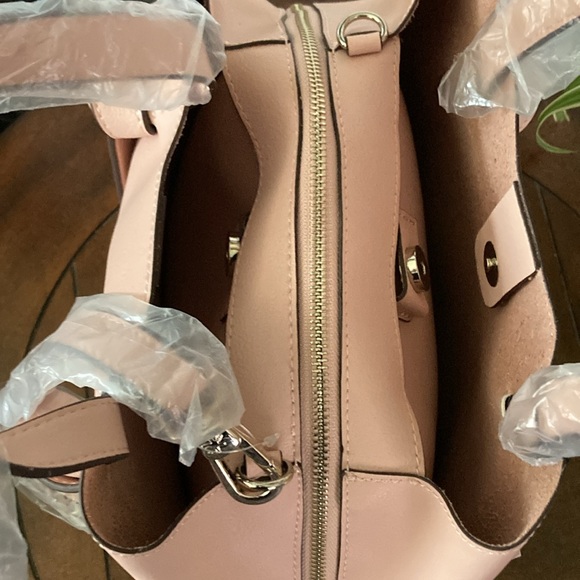 Splendid Blush Rose Leather Satchel Handbag NWT 🌹 - Picture 6 of 11